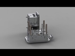 Penutup Baterai Ponsel Transparan Tiga Tahan (1*1) / Pelari Panas / Cetakan Tiga Piring No.23691 & 23692