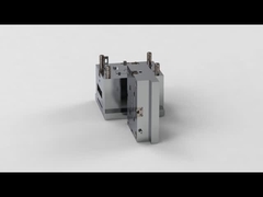 Instrumen Medis Transparan 1x4 Cetakan Dua Piring Pelari Dingin No.21060-B