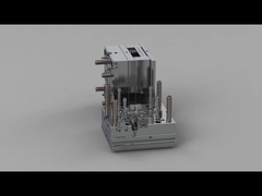 Penutup Belakang Ponsel Clamshell Transparan (1*1) / Pelari dingin / Cetakan tiga piring No.21870