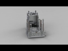 Cangkang Belakang Transparan (1*1) / Cetakan tiga pelat / Pelari dingin No.22447