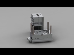 Transparan Smart Watch Base Lower Housing (1 * 4) / Pelari dingin / Cetakan tiga pelat No.23305