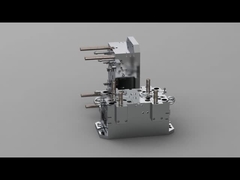 Transparan Headphone Lower Housing (1*2) / Pelari panas / Cetakan tiga pelat No.23306 & 23307