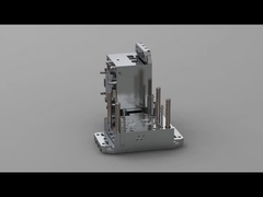 Transparan Smart Watch Lower Housing (1*4) / Pelari dingin / Cetakan tiga pelat No.23309 & 23310