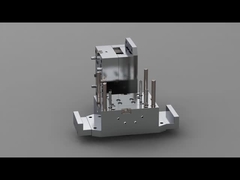 Tombol Bel Cerdas Transparan (1 * 4) / Pelari panas / Cetakan dua pelat No.23675 & 23676