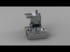 Perumahan Telepon Tiga-bukti Transparan (1 * 2) / Pelari panas / Cetakan tiga pelat No.23689