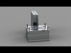 Pelat Panduan Lampu Router Transparan (1 * 4) / Pelari dingin / Cetakan dua pelat No.23893