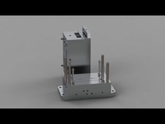 Tombol Router Transparan (1*4) / Pelari dingin / Cetakan tiga pelat No.23894 & 23895