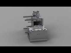 Braket Penjepit On-board Transparan (1*8) / Pelari panas / Cetakan tiga pelat No.24119