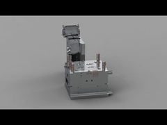 S136 1x4 Dua Piring Cetakan Hot Runner Penutup Bagian Atas untuk Kotak Pengisian Earphone